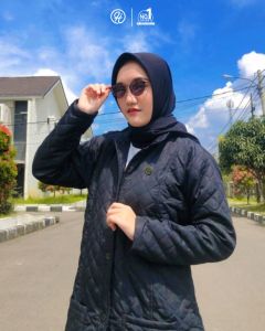 Hijacker Belva Black Jaket Hijaber Muslimah