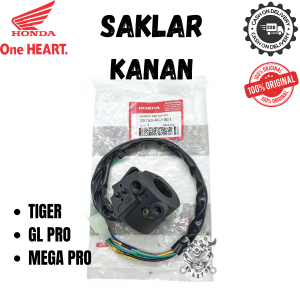 SAKLAR KANAN HONDA KCJ UNTUK MOTOR TIGER GL PRO MEGA PRO KUALITAS ASLI ORIGINAL HONDA AHM HGP