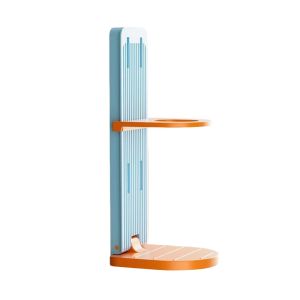 GTRBFDS Wall Mounted Shower Rack Space Saving Adjustable Body Wash Storage Rack Multi-Purpose Foldable Bathroom Storage Rack