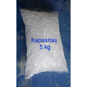 Plastik Es Batu Kristal Bahan PE Tebal 05 Jumbo ukuran 44x83cm