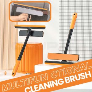 Brightbling 180° 3 in 1 Window Cleaner Wiper Glass Cleaner Rotatable Bathroom Brush Cleaner Glass Scrub Scraping