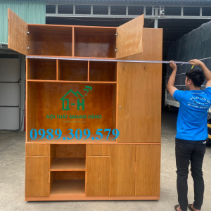 KỆ TIVI ĐA NĂNG GỖ SỒI GHÉP TỰ NHIÊN CAO CẤP - TỦ TIVI 1M7 X 2M2 X 50CM