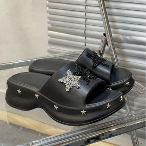 รองเท้าแตะอีแอลจีอีวีเอสำหรับผู้หญิงพื้นแพลตฟอร์มฤดูร้อนรองเท้าแตะคนดังทางอินเทอร์เน็ต