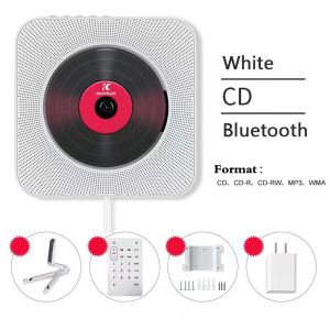 【✅SG Stock】Wall Mounted CD Player with Remote Control Portable Home Bluetooth Speaker FM Radio