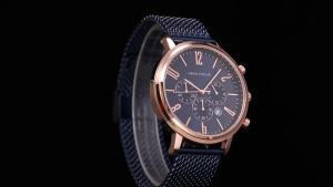 MINI FOCUS Đồng Hồ Nam Thạch Anh Thời Trang Mẫu Hot Đồng Hồ Nam Ba Mắt Sáu Kim Lịch Chống Nước 0183G