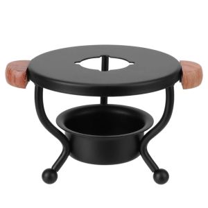 Tungku Lilin Furnace Stove Melting Tungku Peleleh Lilin Stove Pot Kompor Wax Stamp Glue Furnace Sendok
