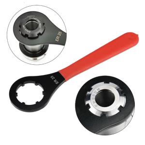 Spanner O-Type ER25 Collet Wrench Spanner For Nut Collet Chuck Machine Tool Milling Wrenches Hand Tools Replacement
