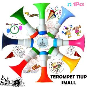 Beauty 1 Pcs Terompet Tahun Baru Cocok Untuk Segala Umur / Terompet Murah Terompet Mini Tiup Terompet Tiup Trompet Mini Pesta Terompet Anak / Terompet Pesta Ulang Tahun Trumpet New Year Mainan Anak Terompet Mini Plastik Mainan Terompet - Warna Random