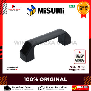 Handle Plastik ABS 120MM Original Japan – Gagang Pintu Panel / Handle Box Industri Kualitas Jepang