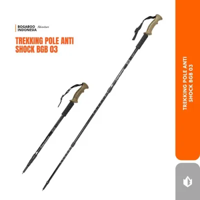 Trekking pole 03 Antishock 135 cm - Tongkat Pendaki - Tongkat Gunung - Tracking Pole -