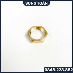 Tán Đồng Thau Siết Ren Tán Vặn Ecu Đồng Thau 13 17 21 27 34