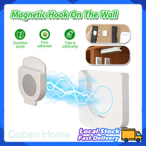 Magnetic Remote Control Holder Strong Self-Adhesive Wall Mount Bracket for TV Conditioner Remotes Universal Household Organizer