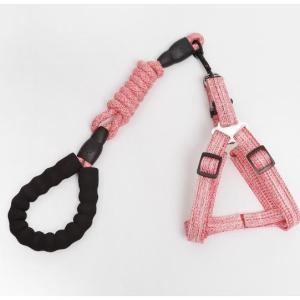 PETWELL Pet Leash Dog Harness Denim Leash for Small Medium Large Dogs Adjustable Leash Belt Traction