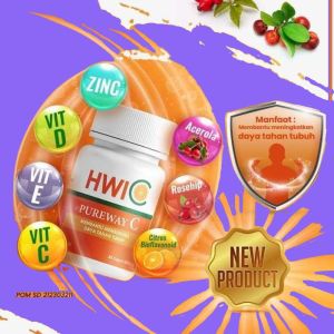 BMH-HWI C (VITAMIN C MENJAGA SISTEM IMUN SANGAT NYAMAN DI LAMBUNG) ISI 30KAPSUL/BOTOL