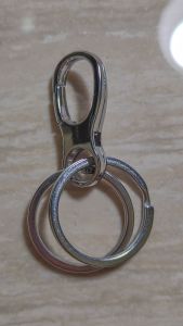 Carabiner Gantungan Kunci Mobil Motor Stainless Steel