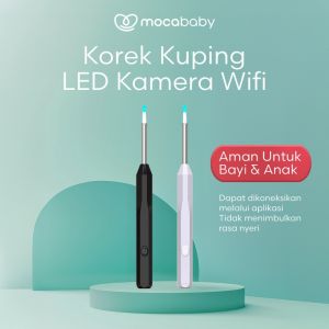 Mocababy korek kuping LED smart Pembersih Telinga korek kuping kamera led korek kuping bayi alat pembersih telinga WIFI