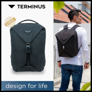 TERMINUS ® EXPLORER Anti Theft Bagpack Laptop Backpack Bag Men Travel Bagpack RFID Blocking USB Charger Slot School Bag Beg Sandang Lelaki (T02-1113LAP)