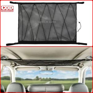 Jaring Plafon Mobil Universal Double Layer Ukuran 80x55cm Bahan Tebal Pegangan Kuat GZ