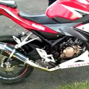 KNALPOT RACING AKRAPOVIC VIXION GSX NEWCB CBR150 R15 FU SONIC BYSON SCORPIO DLL