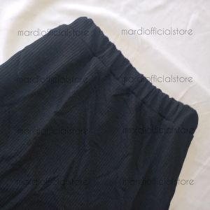 Rok Span Knit Panjang Polos Warna Solid Trendi Muslimah Terbaru 2025