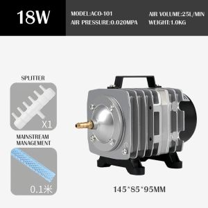 【Ready Stocks】Unicorn 18W 25W 46W 220V Aquarium Air Pump Electromagnetic Air Compressor Oxygen Pump Aerator Aquarium Oxygen Air Pond Pump Air Pump Electric Air Compressor Sewage Lift Air Lift Pump For Aquarium