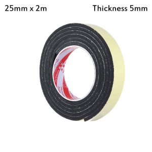 JAYNEBIO 1pcs Home Improvement Hardware Window Door Waterproof Sound insulation Rubber Strip Tape Foam Sponge Seal Strip Single Sided Adhesive
