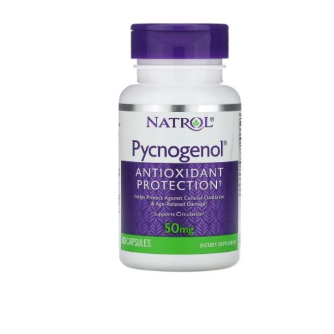 Natrol, Pycnogenol, 50 mg , 60 Capsules Lazada