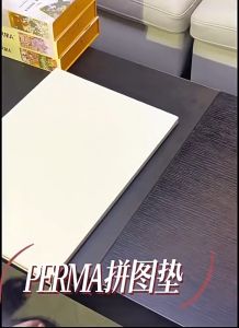 Keranixy Felt Puzzle Board Storage Non Slip Thick Foldable Tiltable Puzzle Workbench Serbaguna