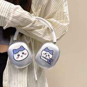 Cute Cartoon Anime Role Earphone Protective Case for AirPods MAX Soft Lovely Transparent Anti-fall Protect Cover