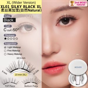 WOSADO On-Eye⚡️No.1-55 ALL+XL Designs Magnet Eyelashes Reusable Wosado Magnetic Lashes Fake Eyelash Extension Silky Diamond Iris Frost Luna Ice Velvet Cat Pudding Foxy Honey Cookie Chiffon Pear Blossom Barbie Meow Genie Glossy Cloudy Cuddly Bunny Fluffy