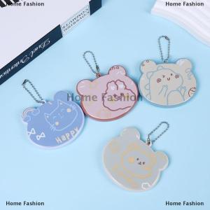 [COD] Home Fashion Phim Hoạt Hình Mini Lược Với Gương Du Lịch Xách Tay Lược Gấp Nhựa Đầu Bàn Chải Dễ Thương Động Vật Lược Túi Mặt Dây Chuyền Lược Cô Gái Trẻ Em Quà Tặng