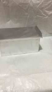 Loyang Roti Tutup 20x10x10 cm/cetakan roti tawar tutup/Loyang roti tawar/cetakan roti/Loyang/cetakan kue/alumunium/bisa