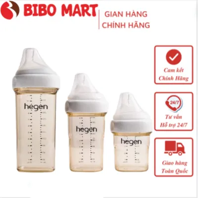 Bình sữa HEGEN PPSU 60ml/150ml /240ml/330ml .FULL BOX