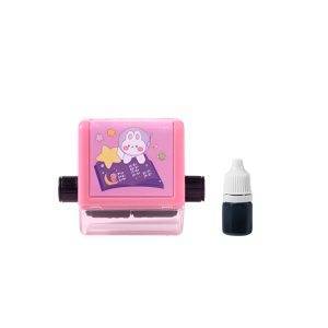 8*8*8CM Alat Menghitung Anak Sd Reusable Stempel Matematika Roll Adjustable Roll Stamp Soal Matematika Portabel