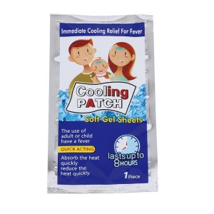 10PCS Cooling Gel Patches Sunstroke Sticker Ice Patch Physical Cooling Ice Cold Pads