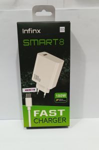 Charger 180W For INF Smart8 For Android Adaptor Charger + Kabel Fast Charger  Support Fast Charging