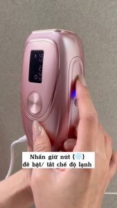 Máy triệt lông lạnh cá nhân Halio IPL Cooling Hair Removal Device - Bảo Hành 12 Tháng