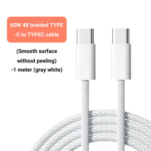 5A PD 100W 60W Type C to Type C Fast Charging Cable for iPhone 15 Xiaomi Samsung MacBook iPad Mobile Phone Cord Type C to Type C USB Cable