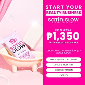 RESELLER PACKAGE  SATIN GLOW WHITENING BLEACHING SOAP 20X FAST WHITENING