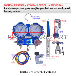 VTB5 tool set / FLARING TOOL KOMPLIT / TOOLS KIT KOMPLIT VTB-5B-1