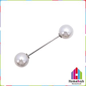 HB Pearl Brooch Tightening Waistband Pin Opening Bottom Metal Pearl Cute Waist Buckle