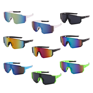 Multiuse Outdoor Sunglasses For Cycling Hiking Driving Flexible Wide Eye Glasses for Outdoor Activity Sport Eyewear