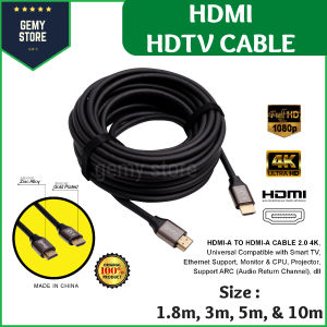 HDMI Kabel SATOO 4K 60Hz Uk Panjang 1.8m 3m 5m / 4K 30Hz 10m Original 1.8meter 3meter 5meter 10meter Cable HDMI