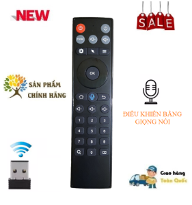 Remote Điều khiển chuột bay TZ20 giọng nói 1 chạm 4 phím học lệnh- Hàng chính hãng Fullbox