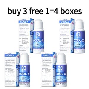 Ready stock🇲🇾【Special Offer】BREGO Cool-X Roll-On MSM Pain Relief Gel Muscle Pain Joint Aches 75ml