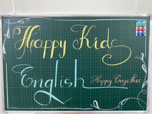 Bảng Từ Xanh Viết Phấn kẻ ô ly tiểu học Chính Hãng Hàn Quốc  Kích Thước 80 x 120Cm Tặng Kèm Nam Châm Lau Bảng