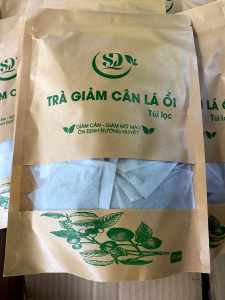 Trà Lá Ổi Túi Lọc 100% Tự Nhiên Bịch 50 gói (2g/gói)