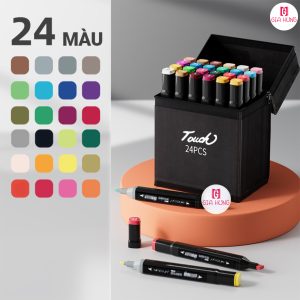 Set 12-80 Màu Marker Touch Bút Lông Màu Nước Hai Đầu Cao Cấp - Vẽ Tranh Anime Manga Blend Màu Tốt Cho Học Sinh / Văn Phòng