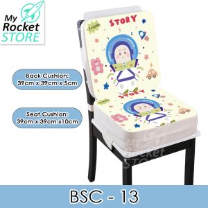Kids Booster Seat Cushion for Dining Chairs Stool – Baby High Chair Cushion Pad for Toddlers