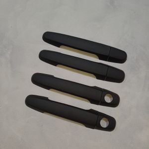 Cover Handle Pintu Pegangan Mobil Toyota Innova 2004 2015 Hitam Doff